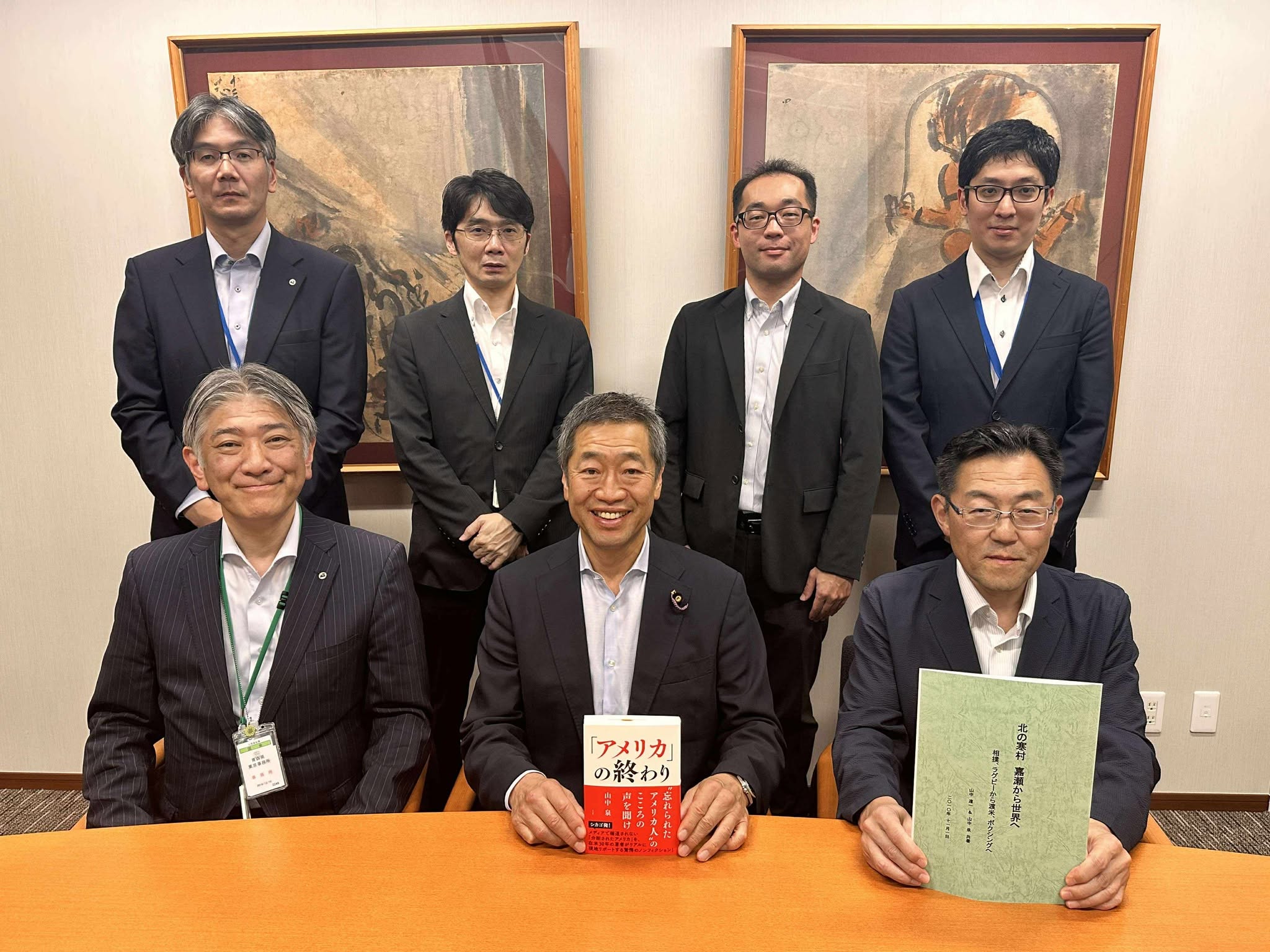 青森県東京事務所長様訪問
