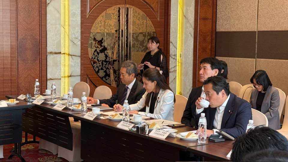 日華議員懇談会 雙十國慶節表敬訪問（台湾）1