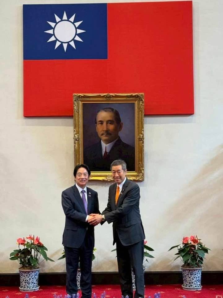 日華議員懇談会 雙十國慶節表敬訪問（台湾）