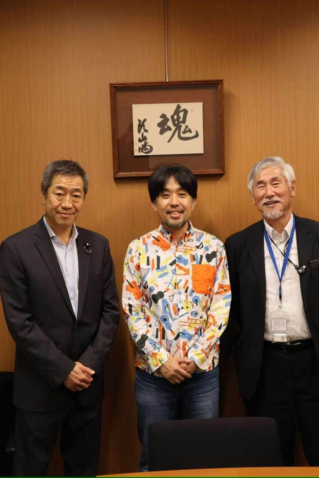 なるせゆうせい監督・佐藤和夫さんご訪問