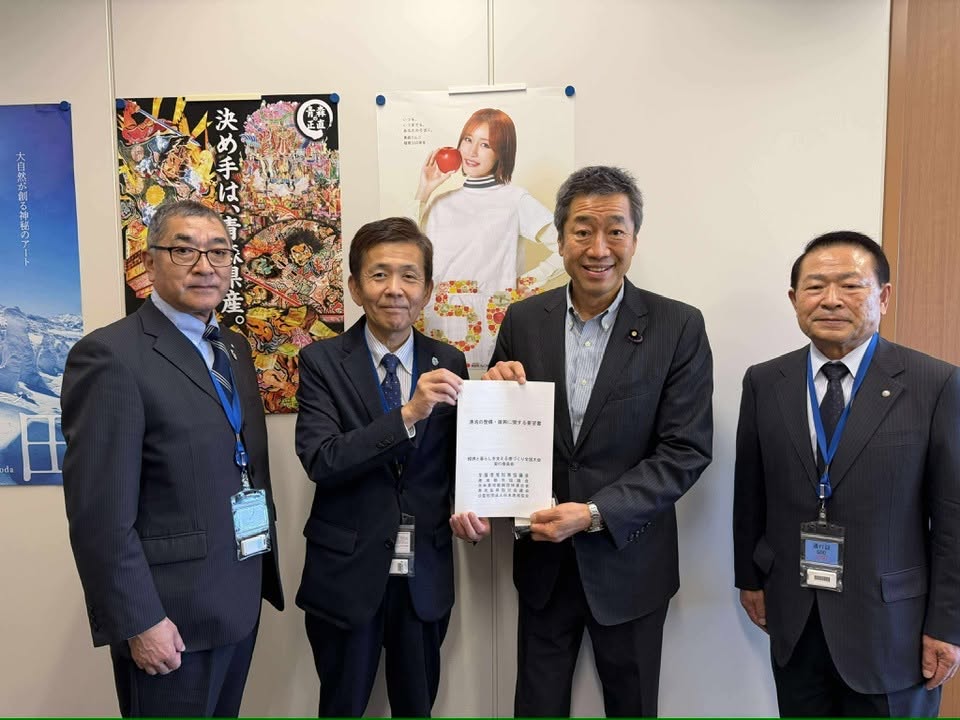青森市の西秀記市長ご訪問